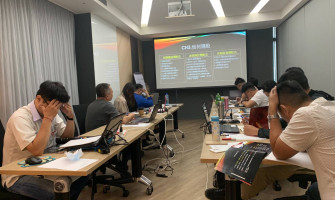 台中場上課實況