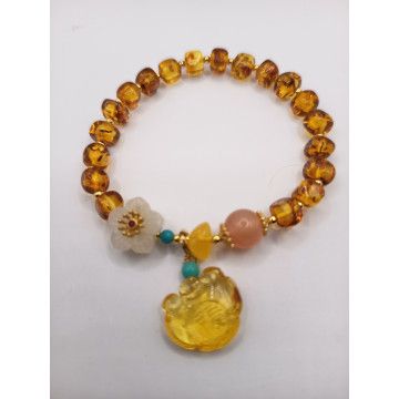 花珀手鍊