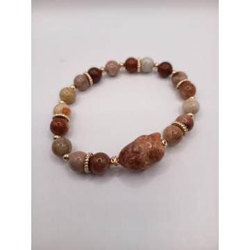 高級珊瑚玉手鍊