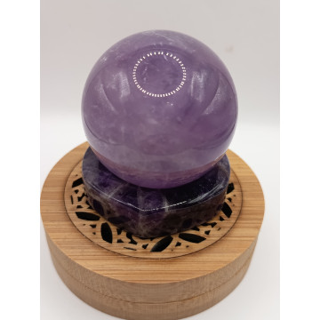 紫水晶球擺件