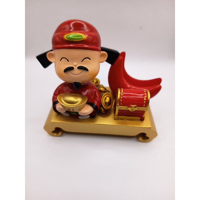 財神放名片擺飾